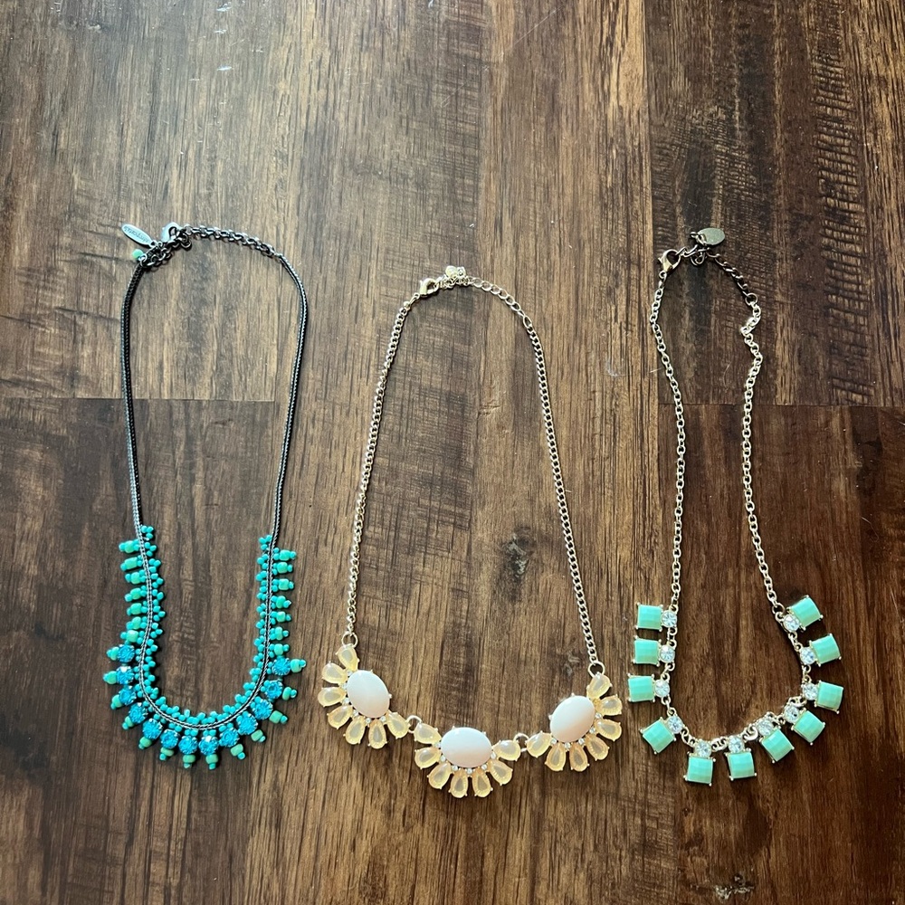 Set 3 necklaces